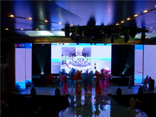 رنگ کامل P4.8 P3.9 P6.25 Led Floor Video Wall Indoor Led Screens اجاره صفحه نمایش LED 288mm*288mm