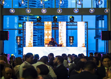 رنگ کامل P4.8 P3.9 P6.25 Led Floor Video Wall Indoor Led Screens اجاره صفحه نمایش LED 288mm*288mm