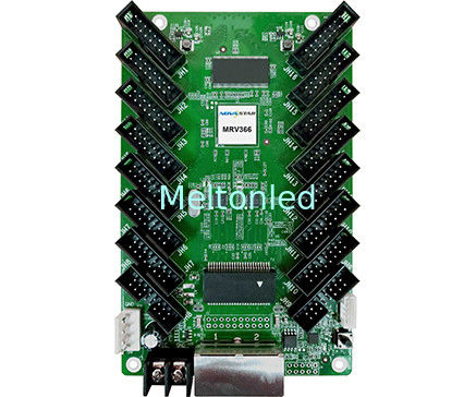 512 * 256 پیکسل LED نمایش کارت کنترل / کارت دریافت کامل رنگ NOVASTAR MRV366